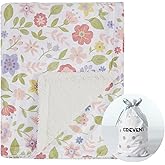 CREVENT 30''X40'' Cute Cozy Fluffy Warm Baby Blanket for Girls Boys Infants Toddlers' Bedding/Crib/Cot/Stroller, Baby Shower Birthday Newborn's Gift - Daisy