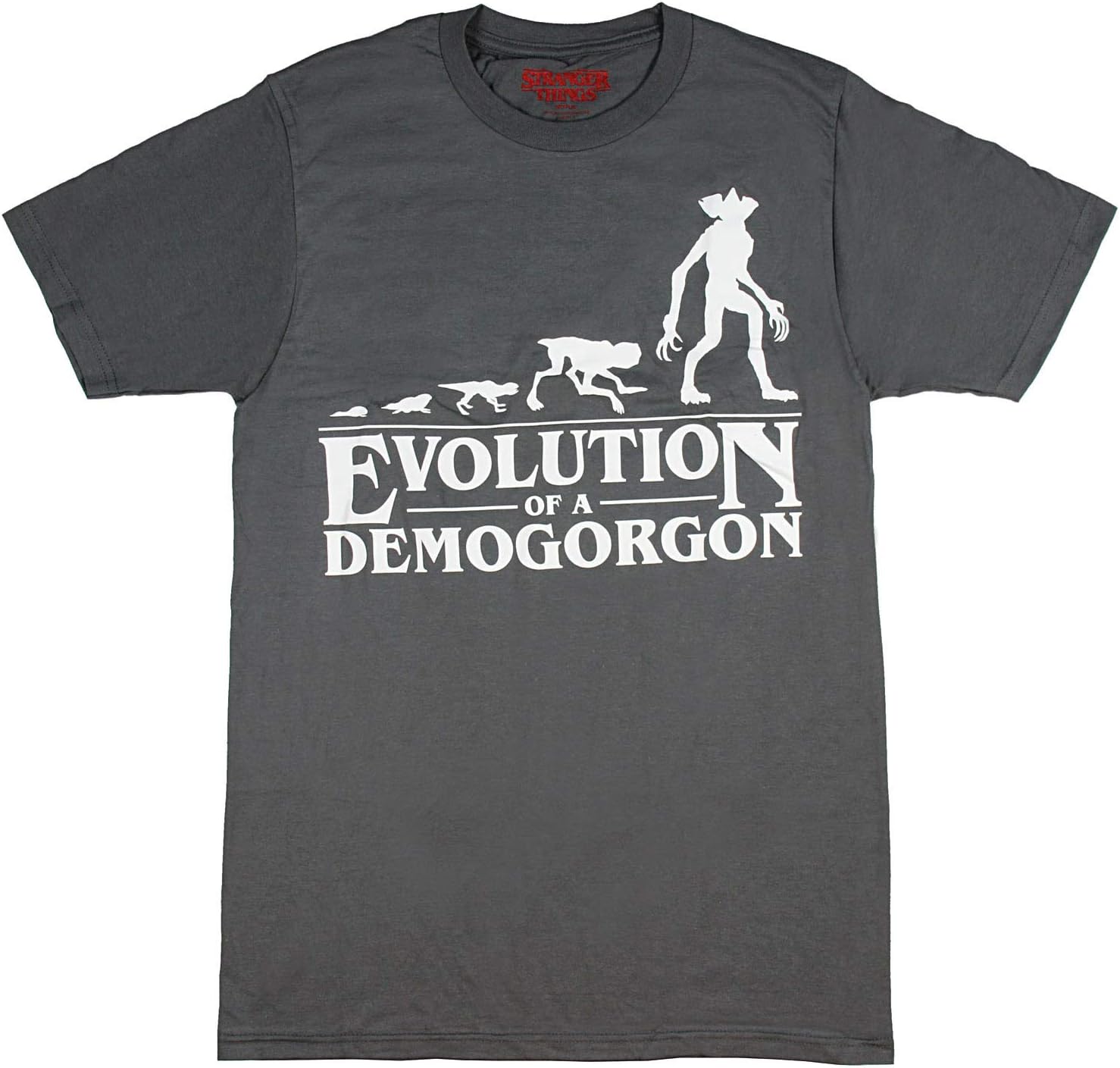 Stranger Things T Shirt Demogorgon Evolution Graphic Men's Tee Upside Down
