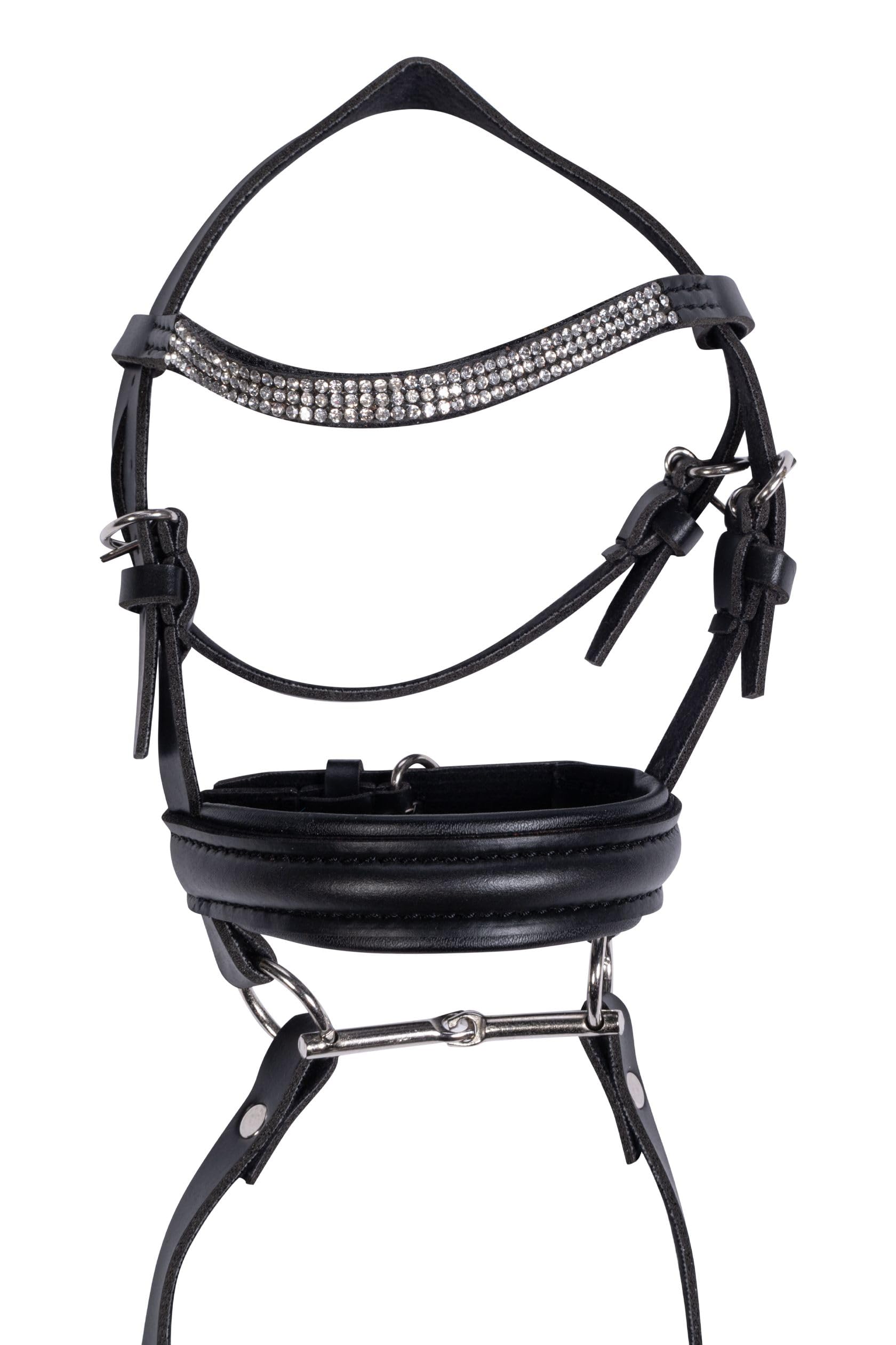 HKM Cuddle Pony Bridle Black One Size