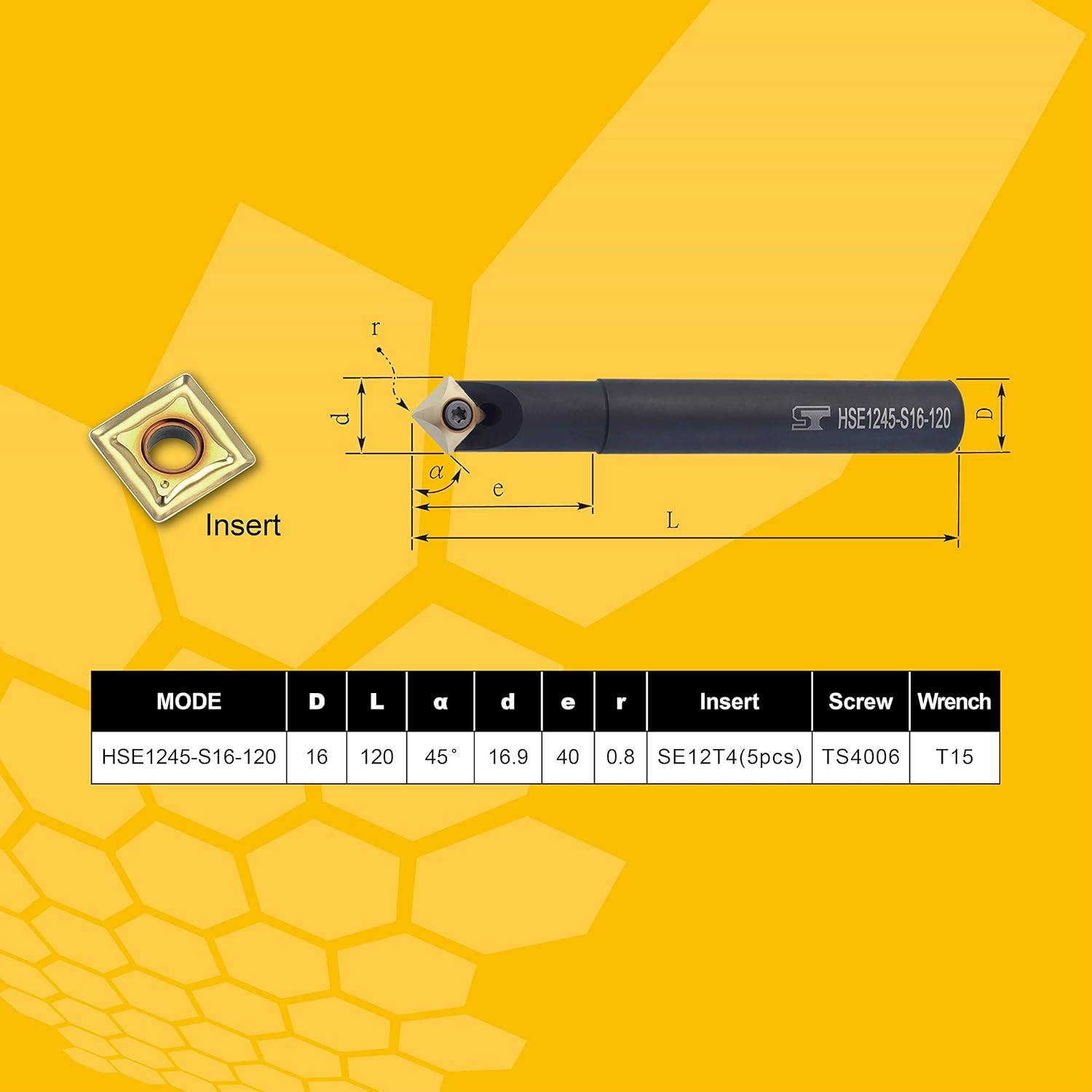Milling Tools for use with Speed Tiger NC Spot Drill Tool SPEED TIGER