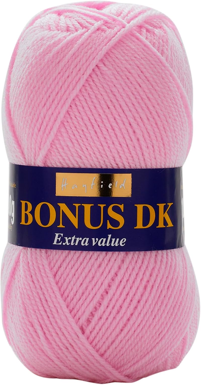 Sirdar Hayfield Bonus DK Double Knitting Iced Pink 100g