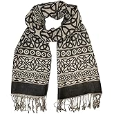 Briomhar Celtic Scarf for Women - Celtic Trinity Knot Scottish Gifts for Ladies