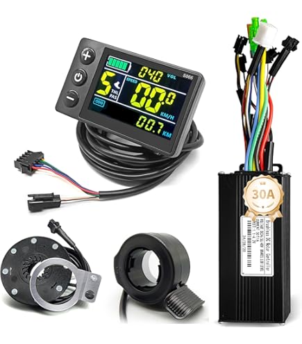 Amazon.com : Ebike 40A Sine Wave Controller with CS866 Color