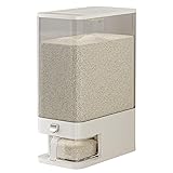GUDEMAY Rice Dispenser with Measuring Cup and Fresh