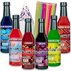 12.7oz Pure Cane Sno-Cone Syrup-No High Fructose