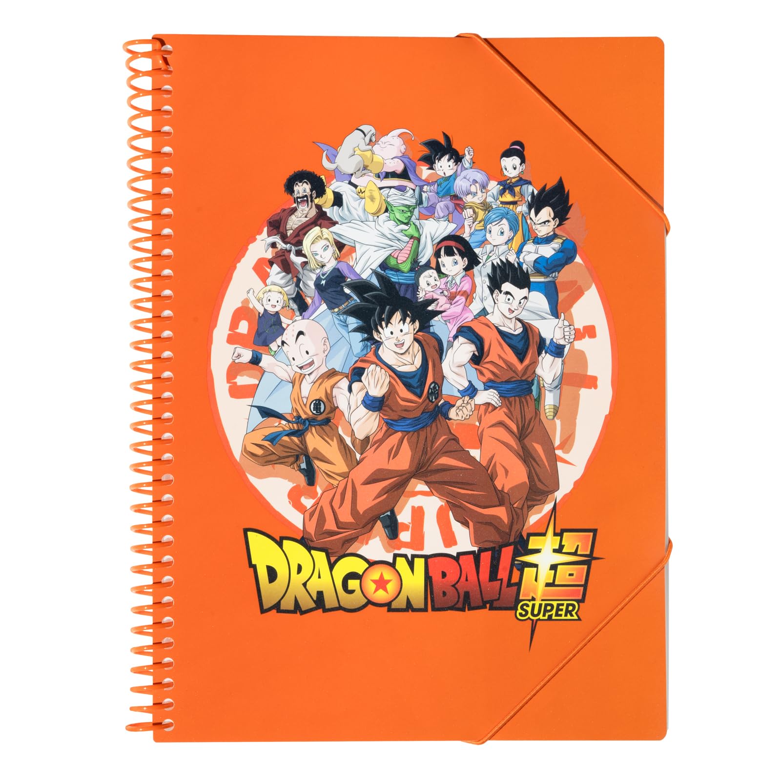 Grupo Erik A4 Display Folder - Dragon Ball Manga | 30 Pockets - Propylene Sleeves | A4 Display Book, Document Envelope With Velcro Closure | Dragon Ball Gifts, Anime Gifts