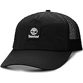 Timberland Men's Trucker Hat, Soft Baseball Cap, Adjustable Mesh Back, Running Golf, Breathable & Lightweight One Size