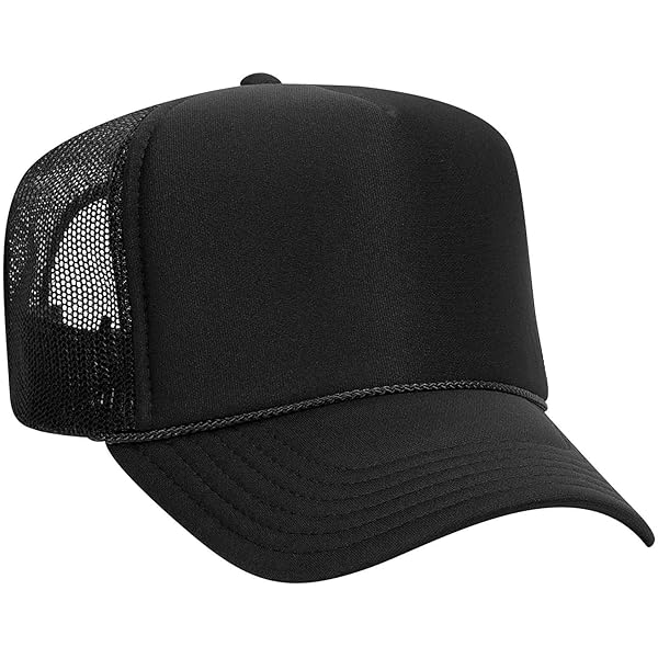 Trucker Hat, Stiff Structured Front Panels Baseball Golf Dad