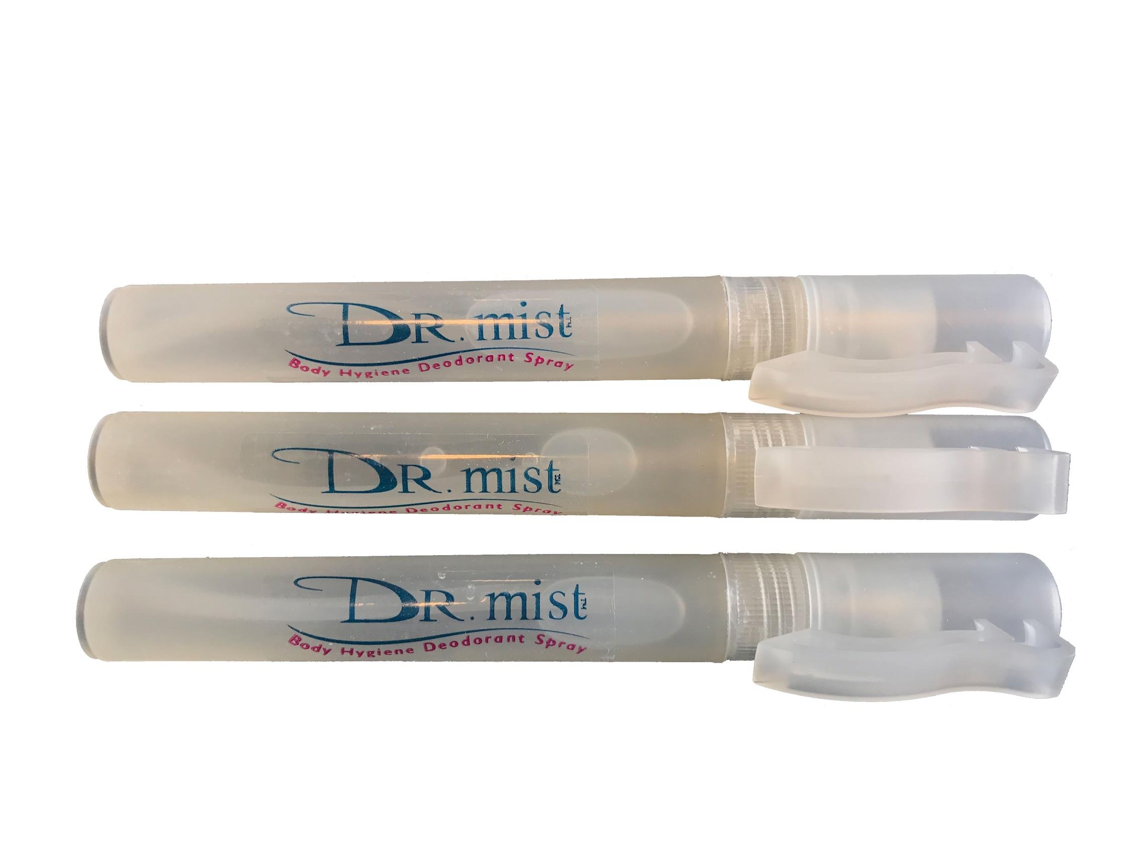 Dr. Mist Unscented All Natural Spray Deodorant Mist With