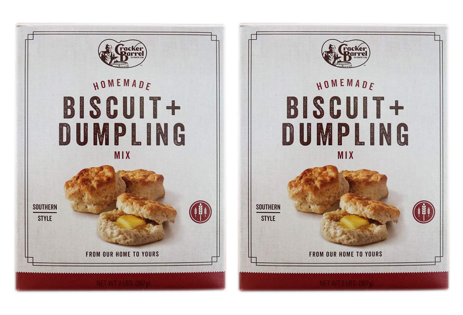Cracker Barrel Biscuit and Dumpling Mix 2 Lbs Pack Of 2