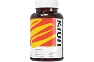 Kion Aminos Essential Amino Acids Capsules | The Building Blocks for Muscle Recovery, Reduced Cravings, Better Cognition, Immunity, and More | 30 Servings