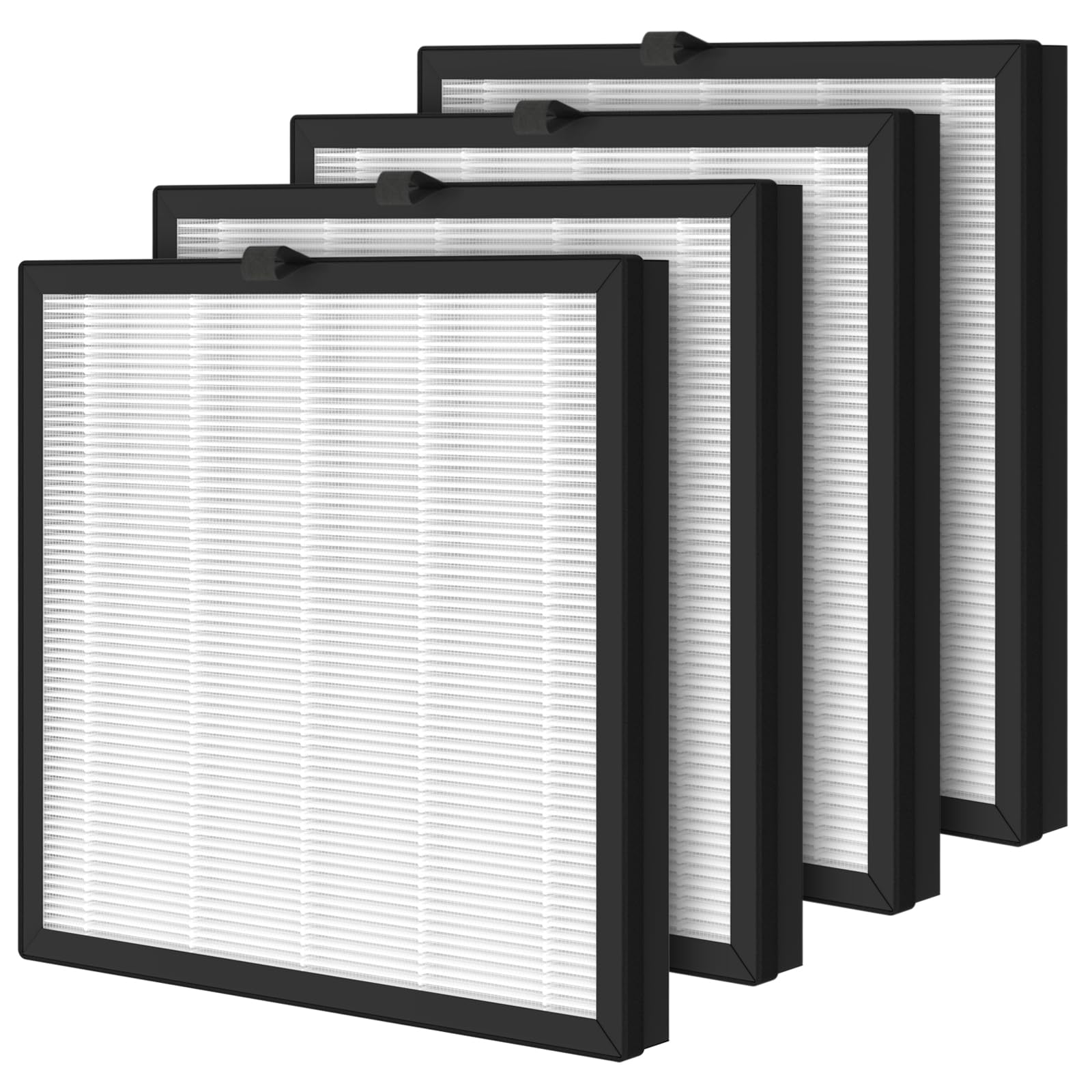 Photo 1 of 4 Pack G3 A3 Replacement Filter Compatible with AMEIFU G3 Sferf-30 (FXAP2W) and VEWIOR A3 Air Purifier, 3-in-1 H13 True HEPA