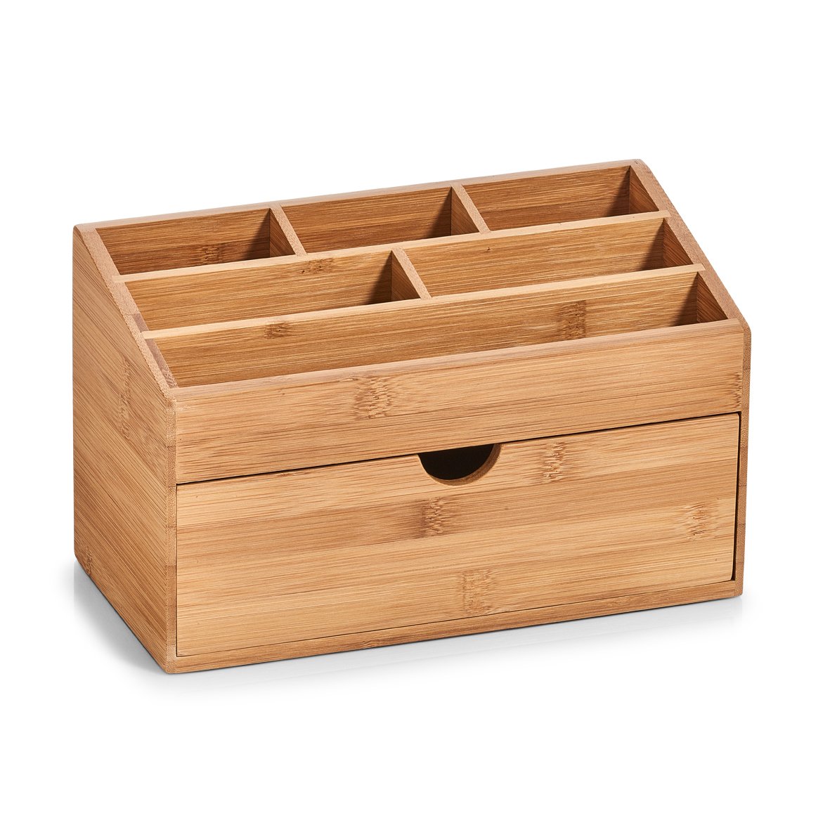 ZELLER PRESENT - organiseur rangement cosmetiques avec tiroir bois bambou zeller 25386