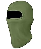UNCO- Balaclava Face Mask, Army Green Ski Mask for