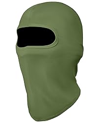 UNCO- Balaclava Face Mask, Army Green Ski Mask for