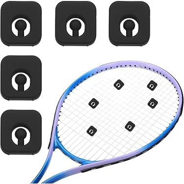 G-Lueck Juego de 4 amortiguadores de vibración Winner Tennis (rojo G-Lueck Juego de 4 amortiguadores de vibración Winner Tennis (rojo