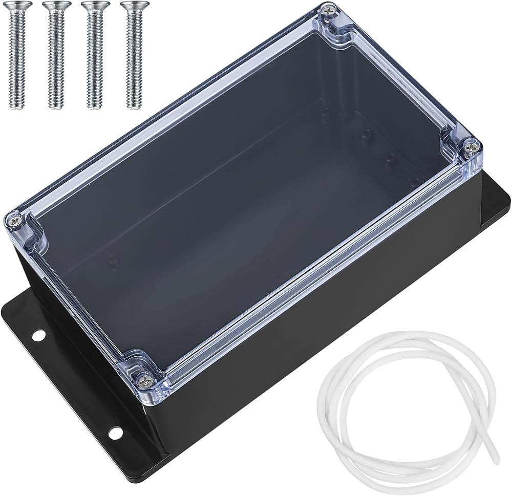 qiwuhai Outdoor Waterproof Junction Box IP65 200x120x75mm ABS