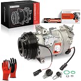 A-Premium Air Conditioner AC Compressor with Clutch | Compatible with Nissan Rogue 2022-2025 1.5L, Rogue Sport 2017-2022 2.0L, Sentra 2020-2025 2.0L &amp; Infiniti QX50, QX55