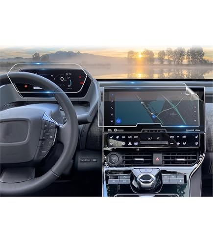 Amazon.com: CDEFG (4Pcs)/Set for 2025 Toyota bZ4X Screen