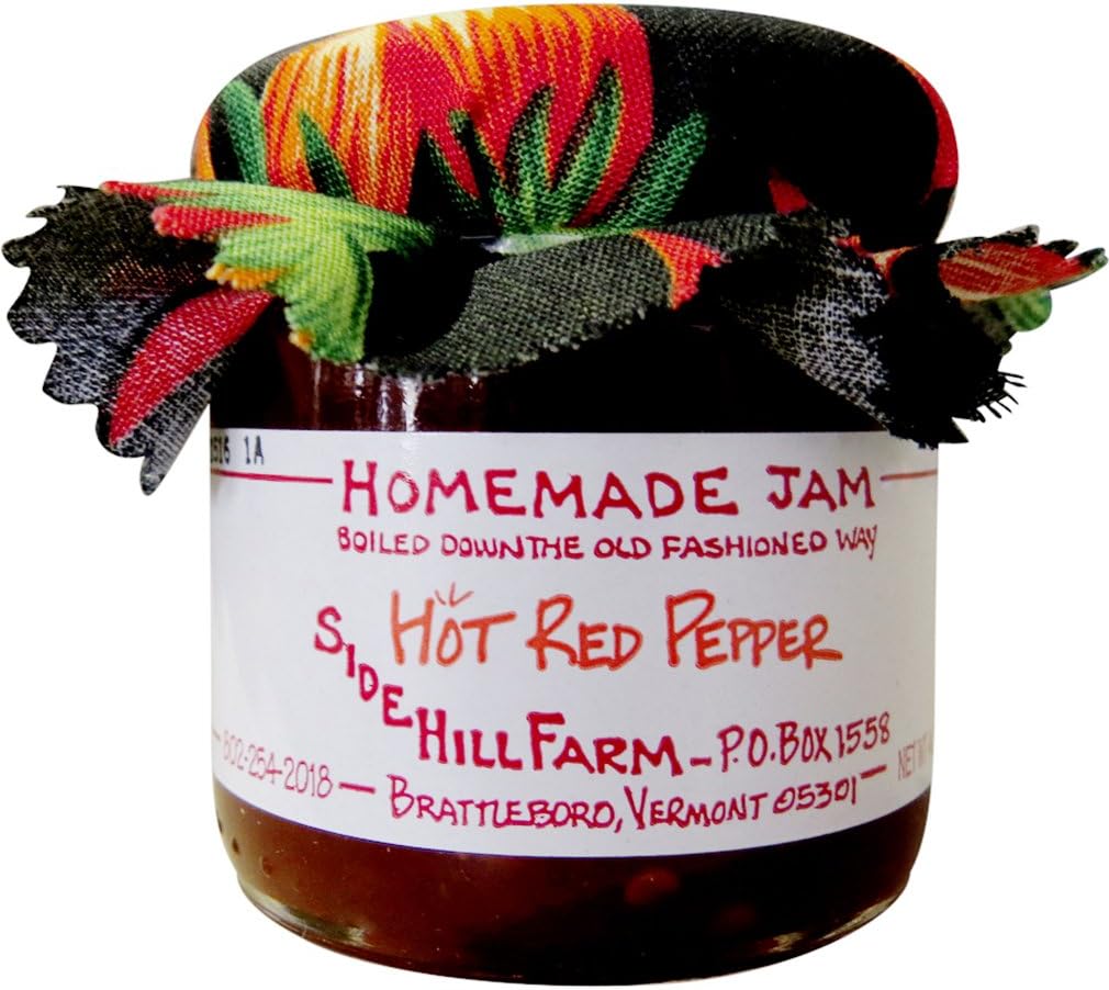 Side Hill Jams - Hot Red Pepper Jam 4 Ounce