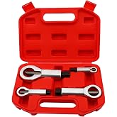Metal Nut Splitter Cracke (4 Pack), Heavy Metal Duty Nut Splitter Pressure Nut Splitting Tools for Removing Broken Nuts