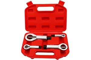 FJCSWJ Metal Nut Splitter Cracke (4 Pack), Heavy Metal Duty Nut Splitter Pressure Nut Splitting Tools for Removing Broken Nuts