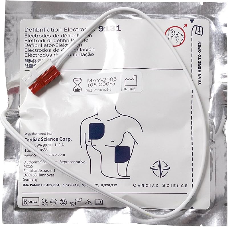 Cardiac Science Powerheart AED G3 Plus Adult Defibrillation Pads