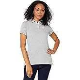 Solid Polo Shirt with Multitonal Logo by U.S. Polo Assn.