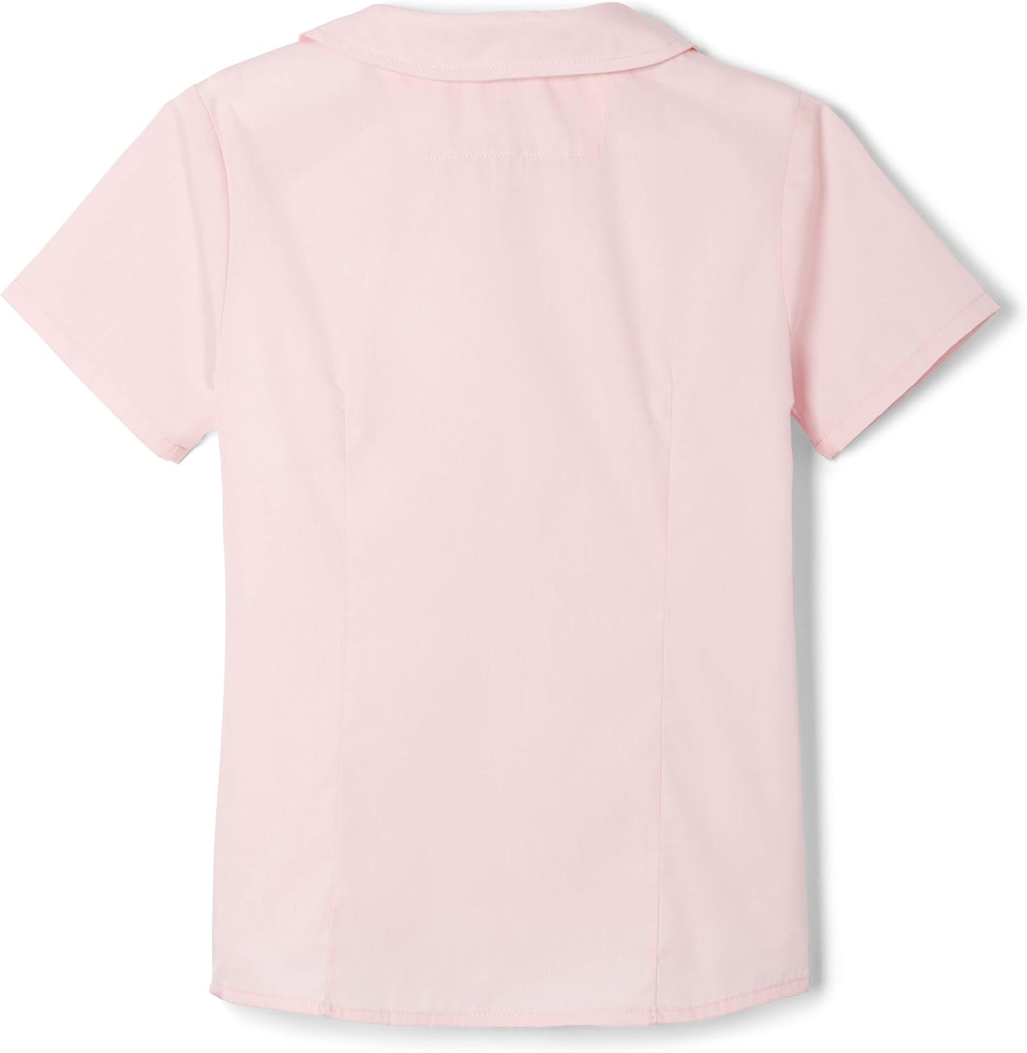 French Toast Girls' Short Sleeve Peter Pan Collar Blouse: Clothing