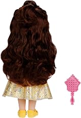 Disney Princess Belle Doll 14 Inch with Removable Dress Shoes Tiara Brush view 2