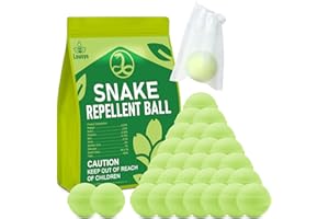 Lousye 30 Pack Snake Repellent for Yard Powerful,Snake Away Repellent Outdoors, Moth Balls for Snakes, Pet Safe Snake be Gone for Lawn Garden Fishing Home to Repels Snakes and Other Pests
