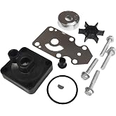 WINGOGO Water Pump Impeller Repair Kit 63V-W0078-01-00 with housing | Compatible for Yamaha Outboard 9.9 15 HP F9.9 F15 (1996-2009) Boat Motor Engine Parts Sierra 18-3412 18-3433 63V-W0078-02-00