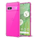 Svanove for Pixel 7 Case Clear, Neon Bright Vibrant