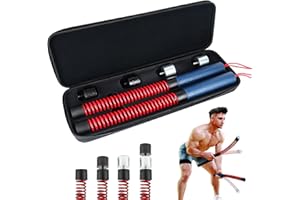 KINEOZ Upgraded Ropeless Battle Ropes for Home Gym, Four Adjustable Weight Levels, Weighted Workout Ropes for HIIT, Cardio and Strength Training Fitness Equipment