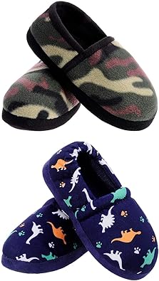 boys slippers size 11