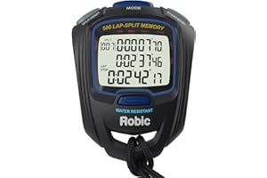 Robic 500 Dual Memory Stopwatch (SC757W)