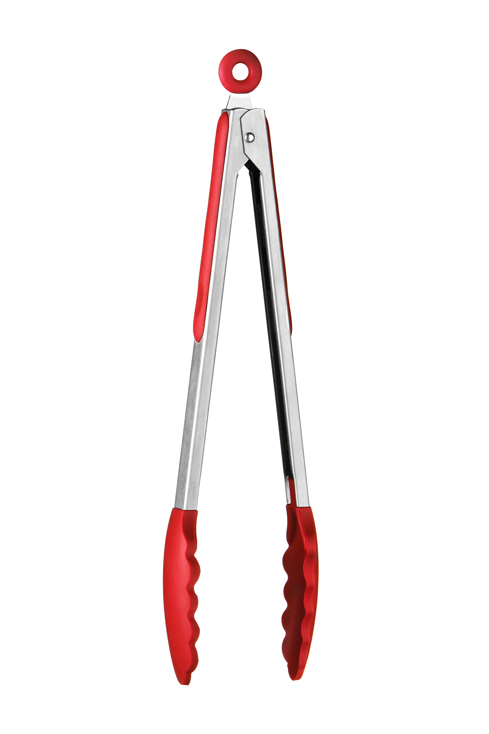 ZING! Silicone Tongs - Red