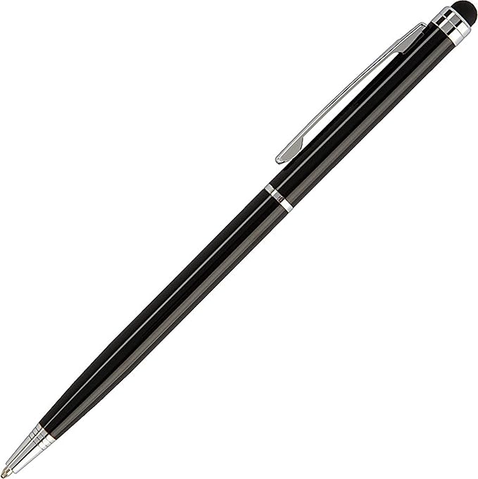 FORAY(R) Stylus Pen, Medium Point, 1.0 mm, Black Barrel