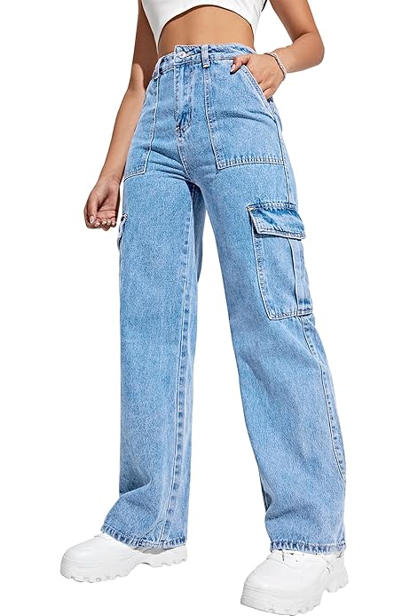 Jumper Mujer Pantalones Clásicos Sólidos De Cintura Alta Con