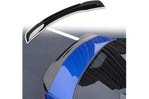SZYANG Rear Spoiler Compatible with 2022-2024 Honda Civic Sedan Lip Spoiler Wing ABS Glossy Black Trunk Spoiler Replacement for 2022-2024 Honda Civic Accessories