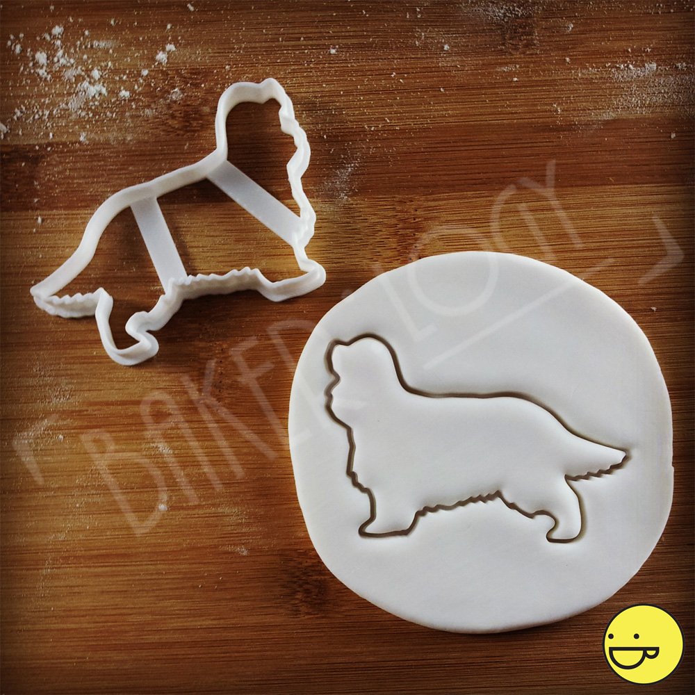 Top Baking Tools Cavalier King Charles Spaniel Dog Cookie Cutter save