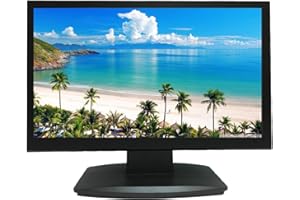 101 AV INC 101AV 21.5" 5MP Super HD-TVI, AHD, CVI & CVBS 16:9 Professional Security Monitor, 1 HDMI & 2 BNC Inputs and Outputs, Work with Super HD 5MP Security Cameras Directly in Addition to DVR/NVR & PC