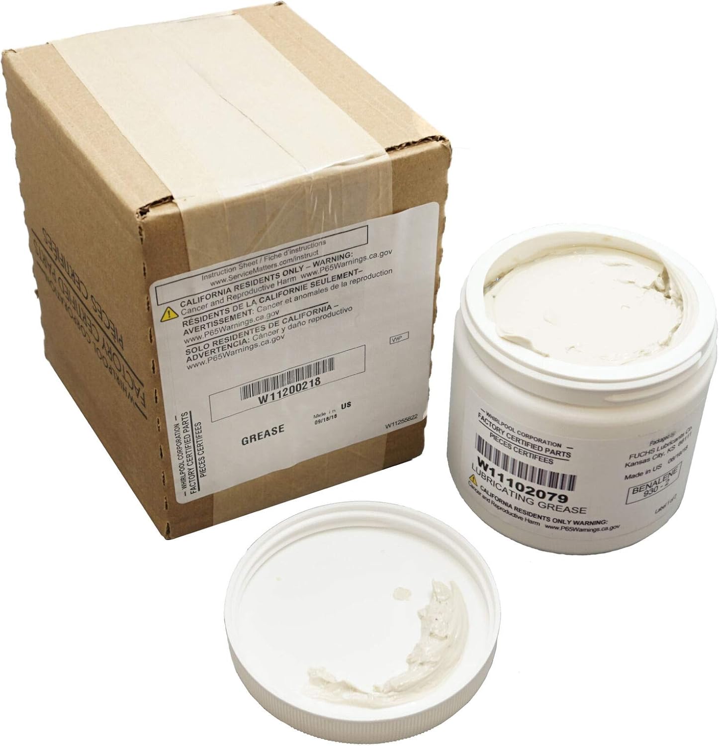 Lubricating Grease for KitchenAid Stand Mixers, AP6800088, PS12583821, W11200218