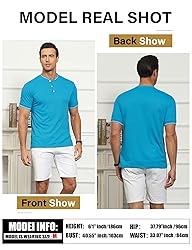 OYOZONE Men's Regular-Fit Cotton Pique Polo Shirt