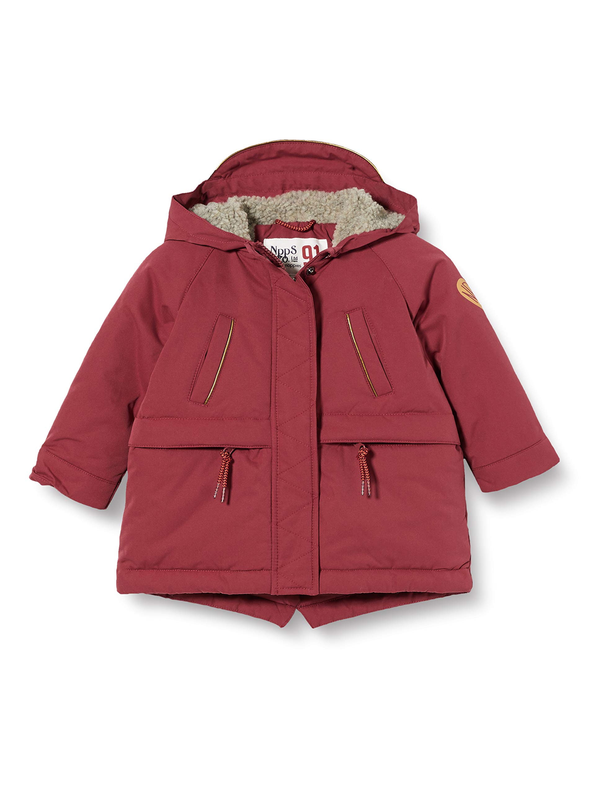 Noppies Girl's G Jacket Virgina, Fired Brick-P, 80
