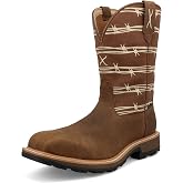 Twisted X Mens 11" Pull On Nano Composite Toe UltraLite X Waterproof Western Work Boot