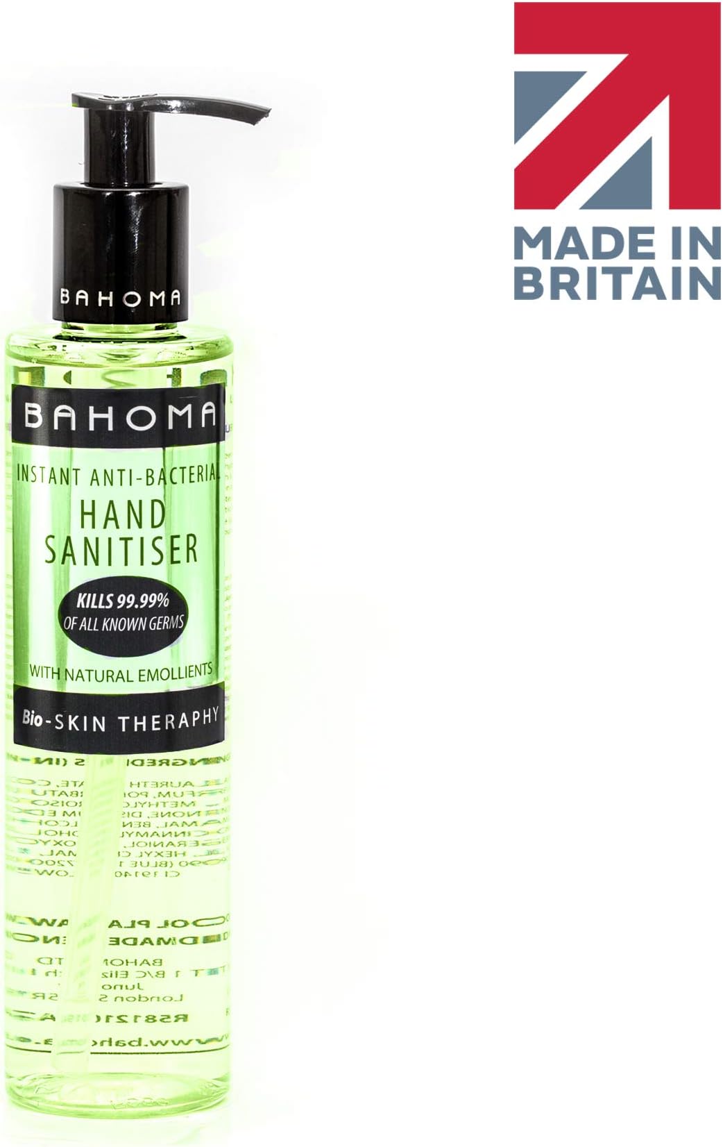 Pomelo Grapefruit 250ml - Instant Anti-bacterial Hand Sanitising Gel