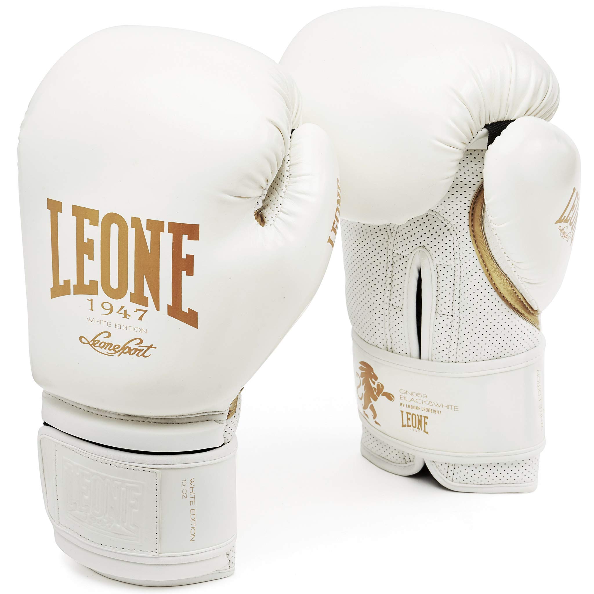 LEONE 1947 Womens Gn059 Boxing Gloves, Bianco, 10M EU