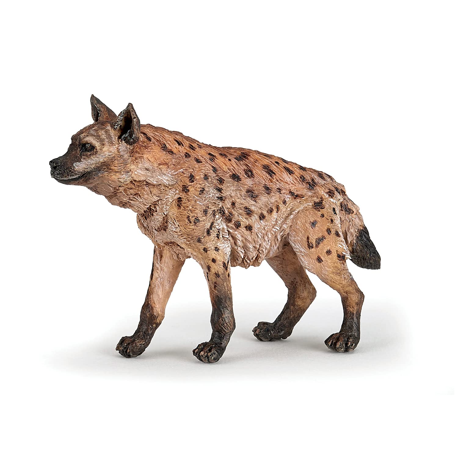 Papo - Detailed Hyena Figure Toy for Kids - Ages 3+ - Wild Life Collection - Educational Play Animals And Imagination - Gift Idea Toy for Girls and Boys - 9 Cm X 2 Cm X 5.5 Cm