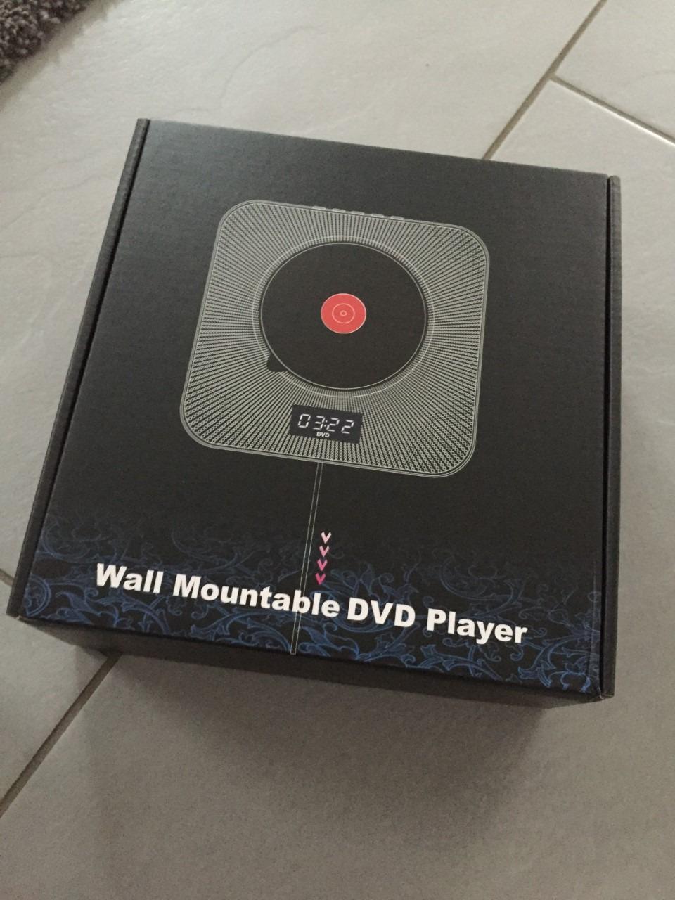 CD Player Bluetooth,Soulcker Tragbaren Wand Montierbaren CD/DVDPlayer für Kinder Studenten HiFi